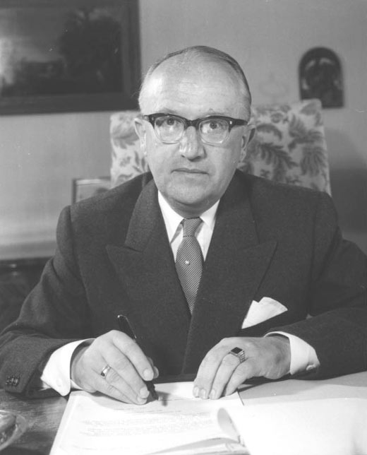 Walter Hallstein in 1959